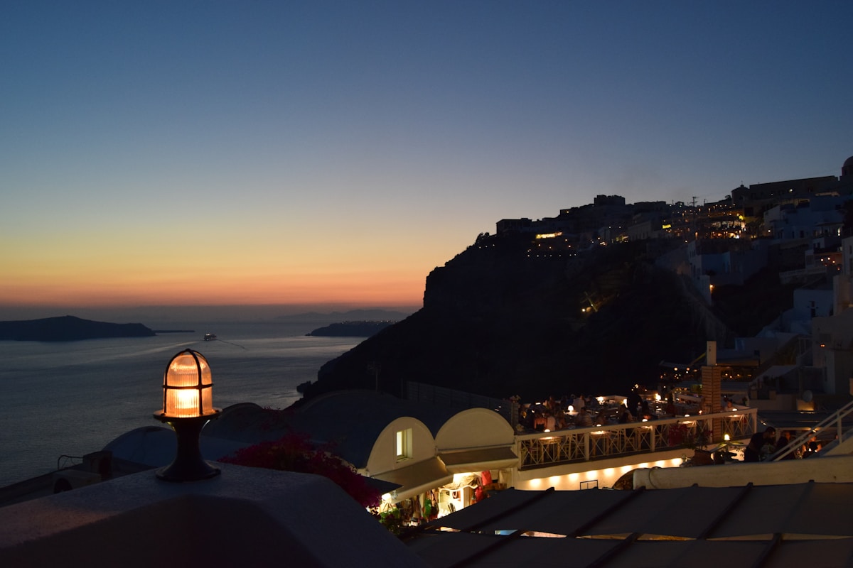 Sunset at Santorini